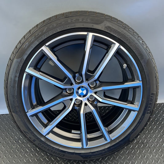 6877327 BMW 330 430 WHEEL RIM 18 INCH 2019 2020 2021 2022 2023 2024 OEM 6883522