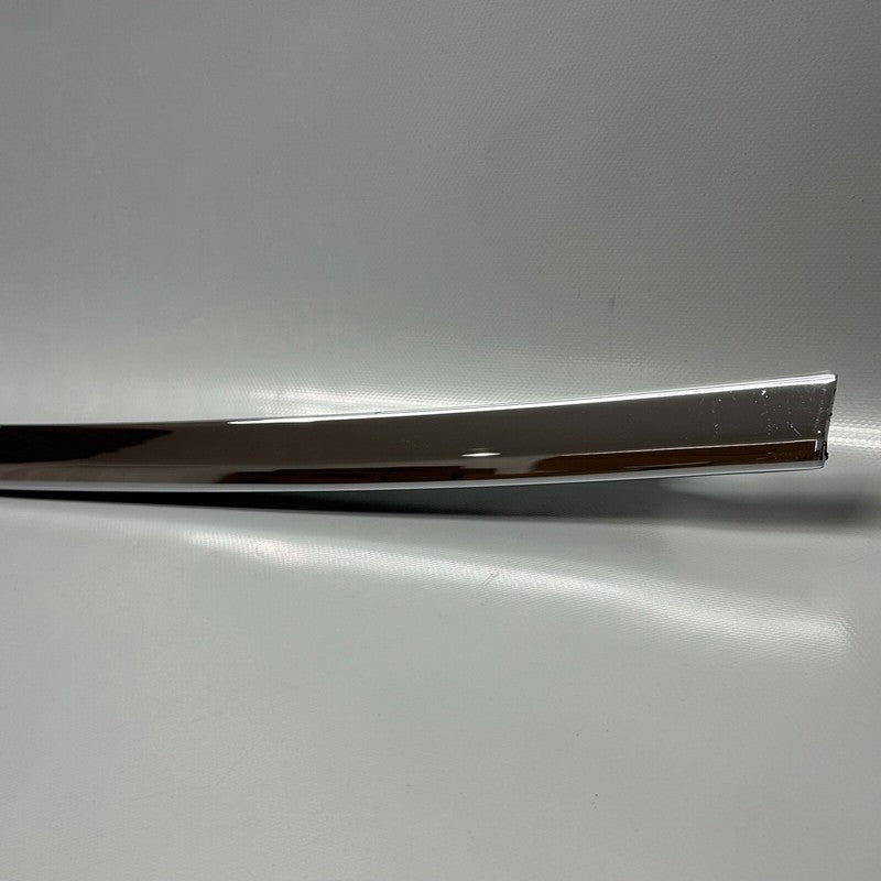 1032249-00-J TESLA MODEL X DOOR CHROME WEATHER STRIP LEFT REAR 2016-2020 OEM 1032249-00-J