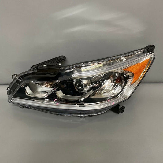 HONDA ACCORD HEADLIGHT LEFT DRIVER SIDE SEDAN 2016 2017 HALOGEN LED OEM