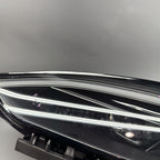 1563713-00-D TESLA MODEL S PLAID HEADLIGHT LEFT DRIVER 2021 2022 2023 BLACK LED 1563713-00-D