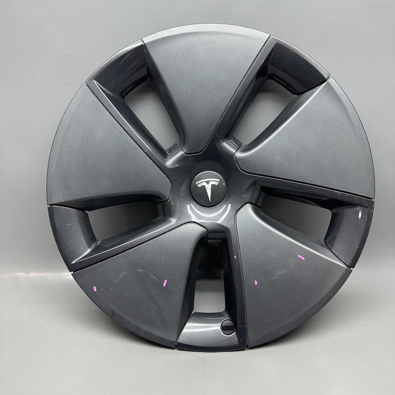 1044271-00-B TESLA MODEL 3 WHEEL HUB CAP 18 INCH 2017 2018 2019 2020 OEM 1044271-00-B