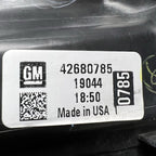 42680785 CHEVY CRUZE HEADLIGHT LEFT DRIVER 2016 2017 2018 2019 OEM 42680785