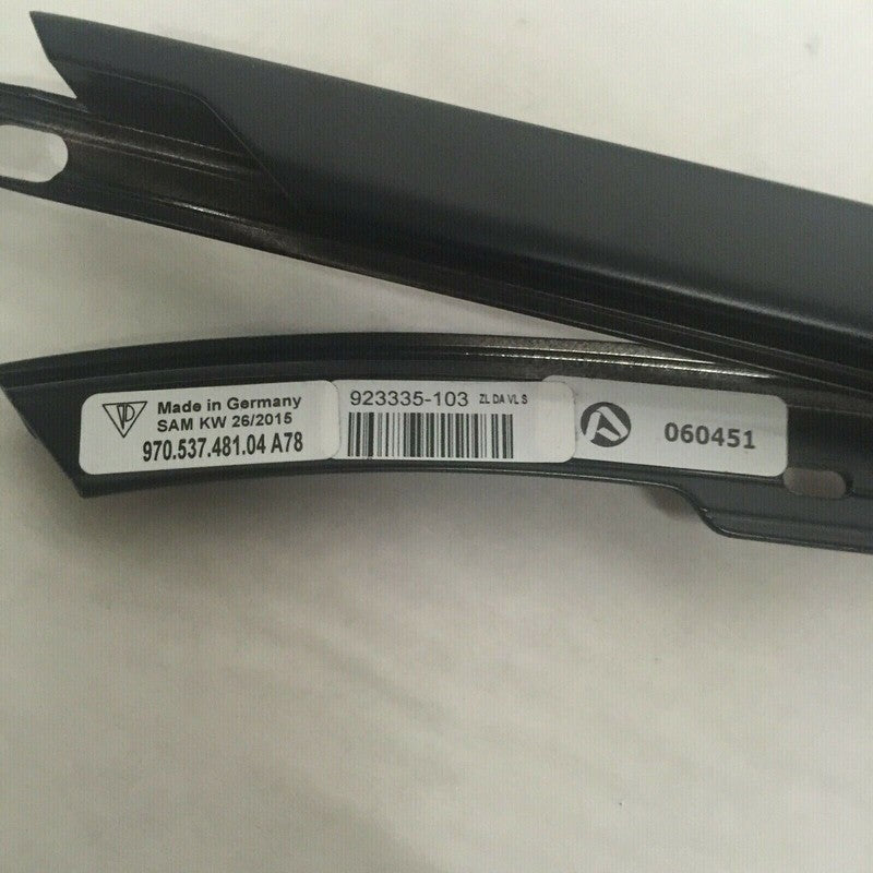 97053748104 PORSCHE PANAMERA LEFT EXTERIOR DOOR FRAME MOLDING 2010 11 12 2013 14 15 2016 OEM