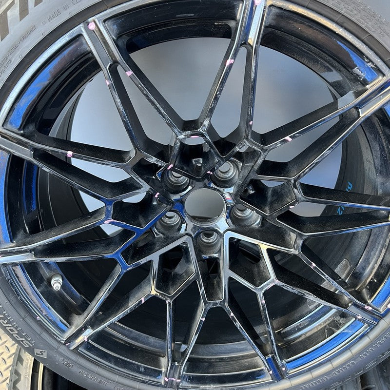 8093839 BMW M4 WHEEL RIM SET 19 & 20 INCH M3 G80 2021 2022 2023 2024 2025 OEM 8093839