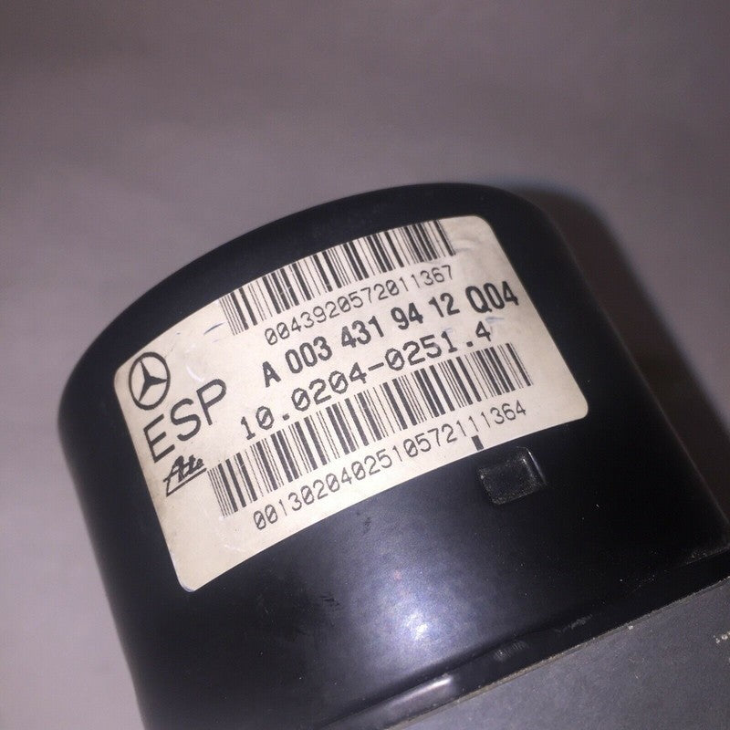 A0034319412 MERCEDES BENZ C240 ABS ANTI LOCK BRAKE PUMP C320 2001 2002 OEM A0034319412