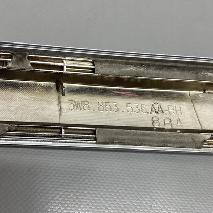 3W8853536AA BENTLEY GT QUARTER MOLDING TRIM RIGHT REAR GTC OEM 3W8853535AA