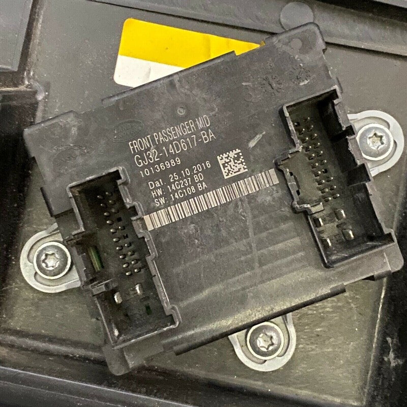 BJ3221122AE RANGE ROVER EVOQUE DOOR INNER PANEL CONTROL MODULE RIGHT FRONT 2016 2017 18 2019