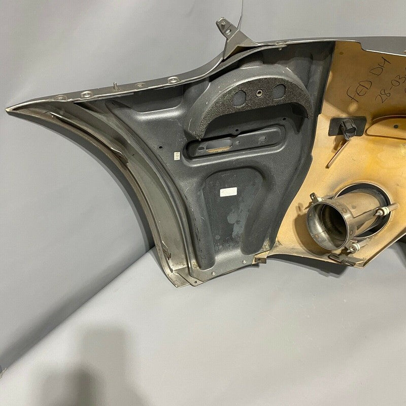 6G33-17K835 ASTON MARTIN VANTAGE V8 REAR BUMPER 2006 2007 2008 2009 2010 2011 SILVER OEM