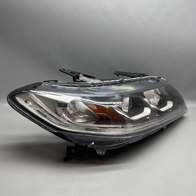 HONDA ACCORD COUPE HEADLIGHT RIGHT PASSENGER 2016 2017 HALOGEN OEM