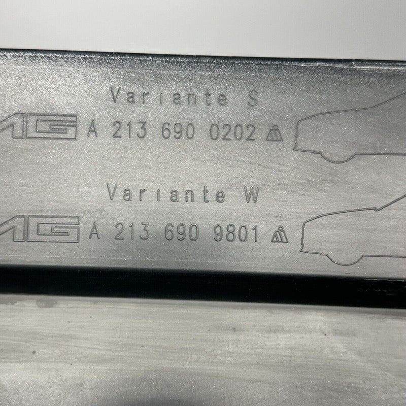 A2136900202 MERCEDES BENZ E350 ROCKER MOLDING RIGHT 2017 2018 2019 OEM A2136900202