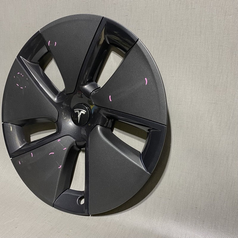 1044271-00-A TESLA MODEL 3 AERO WHEEL HUB CAP 18” 1044271-00-A 2017 2018 2019 2020 OEM