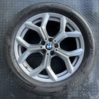 6877327 BMW X3 X4 WHEEL RIM 19 INCH SET 2018 2019 2020 2021 2022 2023 2024 OEM 6877327