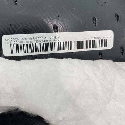 1055483-21-L TESLA MODEL X DOOR TRIM RIGHT FRONT 2016 2017 2018 2019 2020 OEM 1055483-21-L