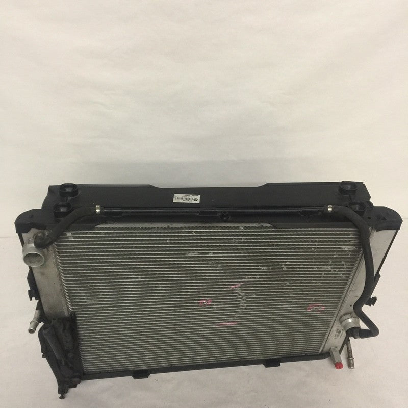 17117534904-01  /  7553664-01 BMW 745 E65 COOLING RADIATOR AC CONDESER AND COOLERS 2002 2003 2004 2005 OEM