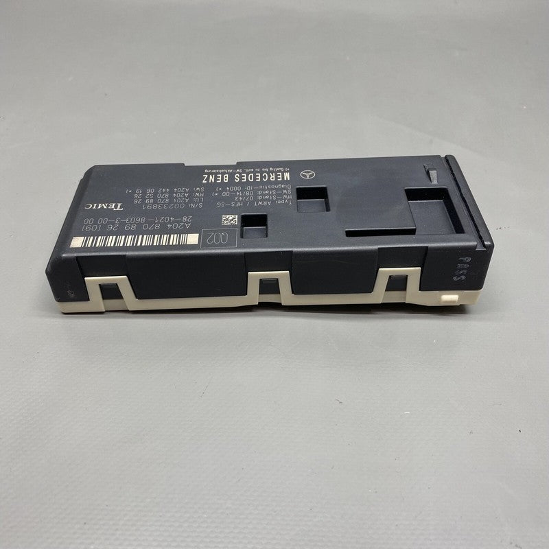 A2048708926 MERCEDES BENZ GLK350 TAILGATE LID ECU CONTROL UNIT 2009 2010 2011 2012 OEM