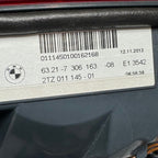 BMW 528 TAIL LIGHT INNER LEFT DRIVER 535 2014 2015 2016 OEM 7306163