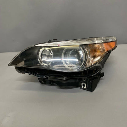 528 BMW 528 HEADLIGHT 530 E60 LEFT DRIVER SIDE 2006 2007 XENON AFS OEM 