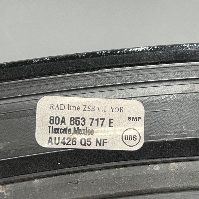 80A853717E AUDI Q5 FENDER FLARE MOLDING LEFT FRONT 2018 2019 2020 OEM 80A853717E