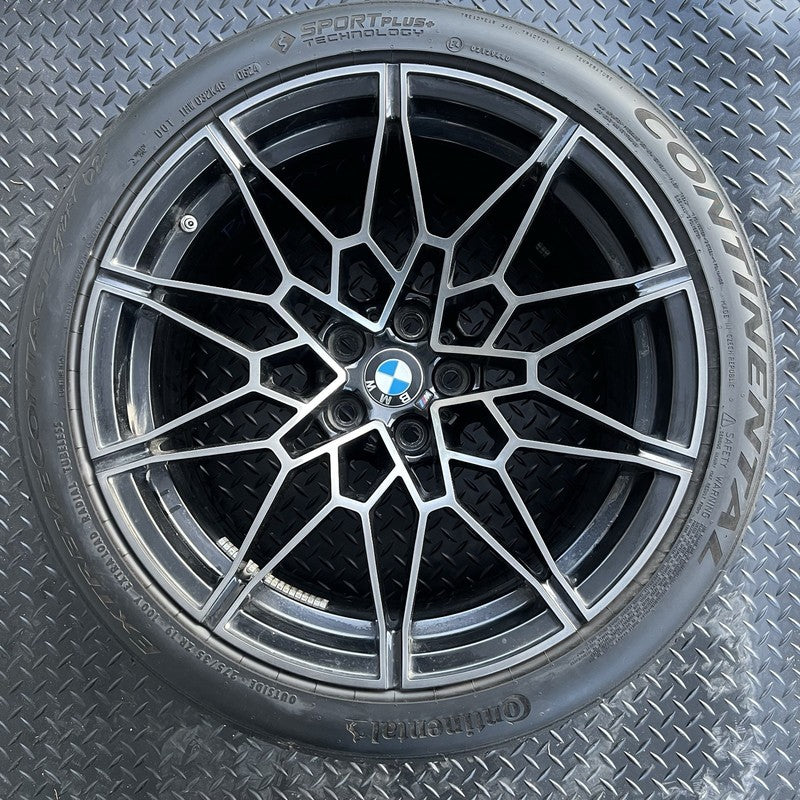 7882868 BMW M3 WHEEL RIM SET 19 & 20 INCH M4 G80 2021 2022 2023 2024 2025 OEM 7882868