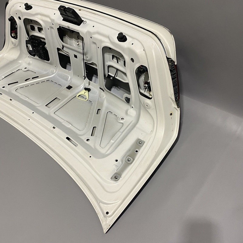 F01 BMW 750 TRUNK LID F01 740 M-SPORT 2013 2014 2015 WHITE OEM 