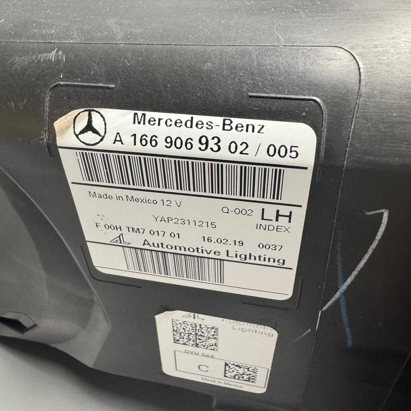 MERCEDES BENZ GLE63 HEADLIGHT LEFT DRIVER 2017 2018 2019 LED OEM A1669
