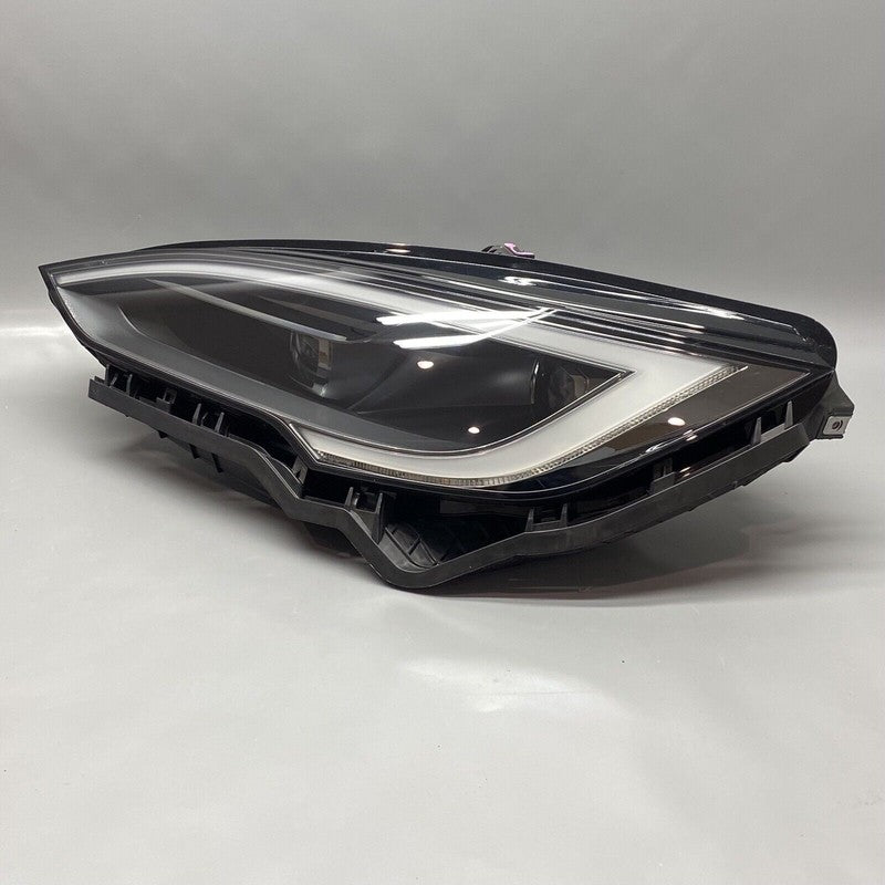 1563713-00-D TESLA MODEL S PLAID HEADLIGHT LEFT DRIVER 2021 2022 2023 BLACK 1563713-00-D