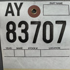 TESLA CYBERTRUCK HORIZONAL GUIDE RAIL LEFT 2024 2025 OEM 1852128-00-D