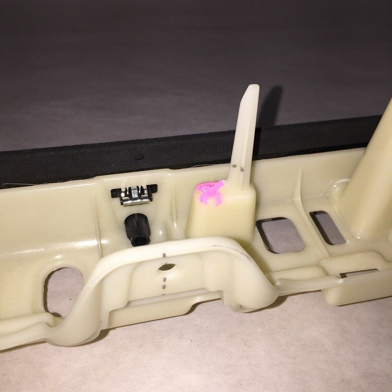 1055049-04-D TESLA MODEL X FALCON DOOR LEFT REAR UPPER TRIM MOULDING 2015 16 17 2018 2019 OEM