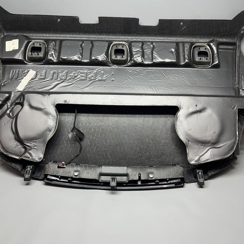 1128021-00-J TESLA MODEL 3 REAR PACKAGE TRAY PANEL 2017 18 19 20 21 22 2023 OEM 1128021-00-J