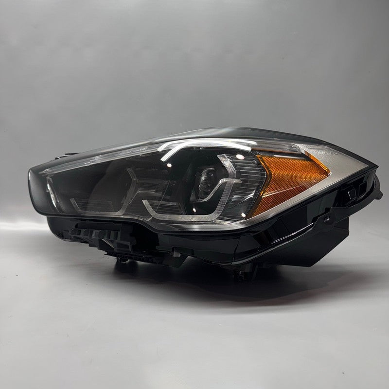 BMW X1 HEADLIGHT LEFT DRIVER 2020 2021 2022 LED 63115A01175 OEM