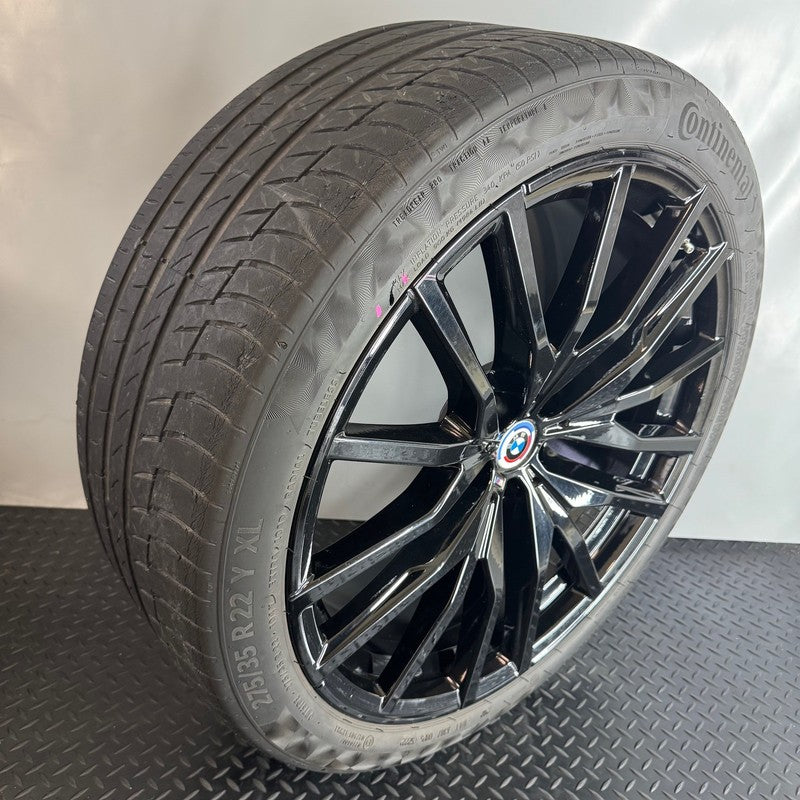BMW X5 WHEEL RIM X6 22 INCH REAR 2019 2020 2021 2022 2023 2024 2025 OE