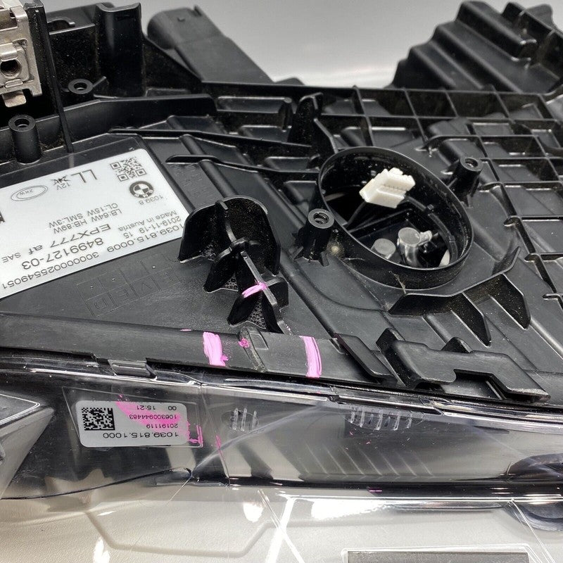 BMW M5 HEADLIGHT LEFT DRIVER 8499127 2017 2018 2019 2020 ADAPTIVE LED 