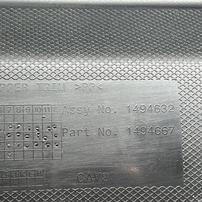 1494632 TESLA MODEL Y LIFTGATE TRIM UPPER 2020 2021 2022 2023 2024 OEM 1494632