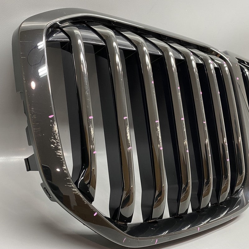 8745730 BMW X7 FRONT BUMPER RADIATOR GRILLE 2017 2018 2019 OEM 8745730