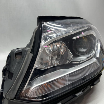 A1668209559 MERCEDES BENZ GLS 350 HEADLIGHT LEFT DRIVER 2016 2017 2018 2019 HALOGEN OEM