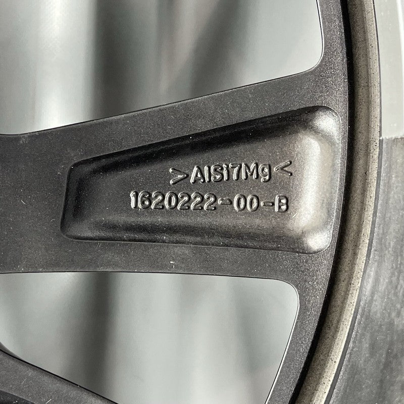1620222-00-B TESLA MODEL X WHEEL RIM 20 INCH REAR 2021 2022 2023 OEM 1620222-00-B