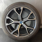 BMW X5 WHEEL RIM 21 INCH REAR X6 2020 2021 2022 2023 2024 2025 OEM 807