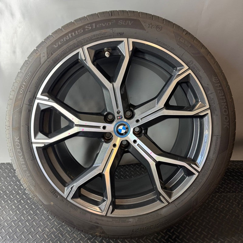BMW X5 WHEEL RIM 21 INCH REAR X6 2020 2021 2022 2023 2024 2025 OEM 807