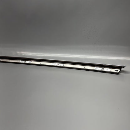 1032249-00-J TESLA MODEL X DOOR CHROME WEATHER STRIP LEFT REAR 2016-2020 OEM 1032249-00-J