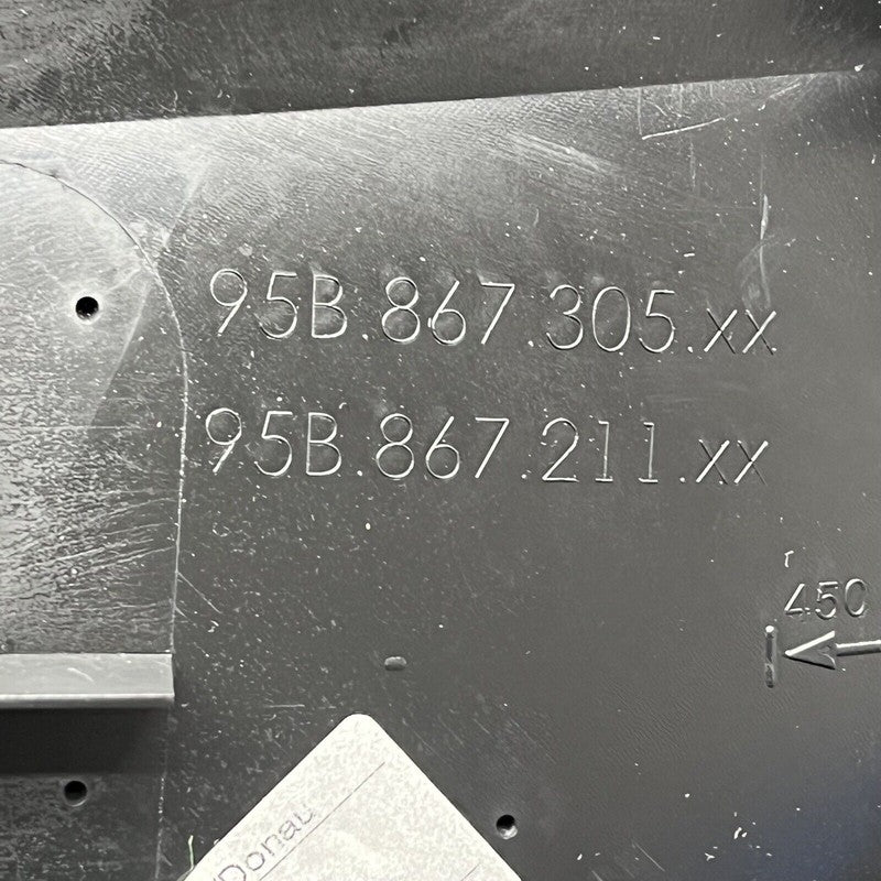 95B867305 PORSCHE MACAN DOOR PANEL LEFT REAR 2015 2016 2017 2018 2019 2020 2021 95B867305