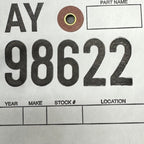 PORSCHE PANAMERA GRILLE LOWER CENTER 2010 2011 2012 2013 OEM 970505541