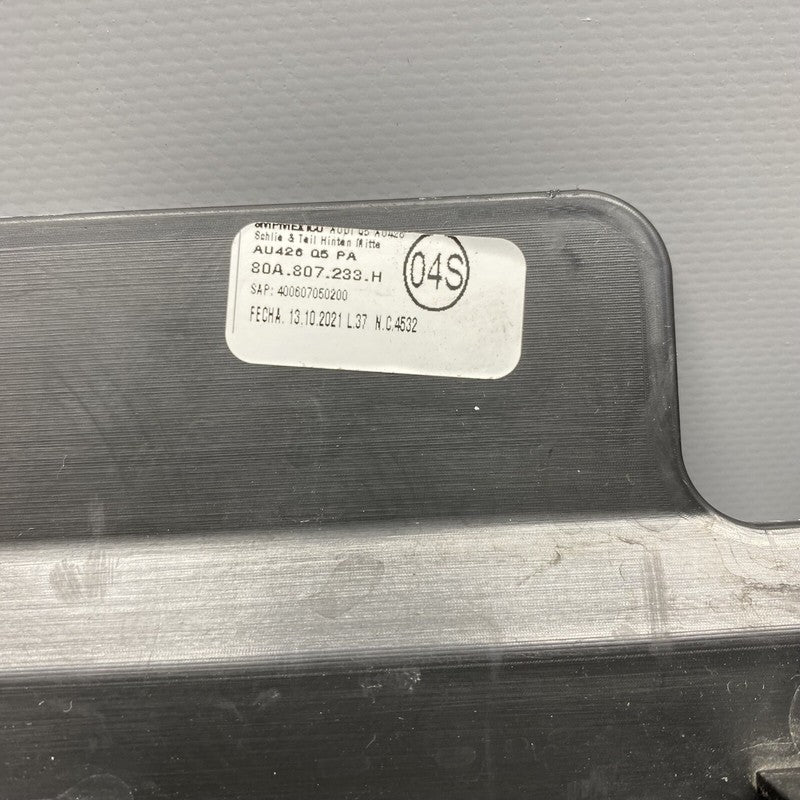 80A807233H AUDI Q5 S-LINE LOWER PANEL PLATE FRONT 80A807233H 2018 2019 2020 OEM