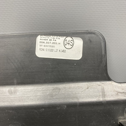 80A807233H AUDI Q5 S-LINE LOWER PANEL PLATE FRONT 80A807233H 2018 2019 2020 OEM