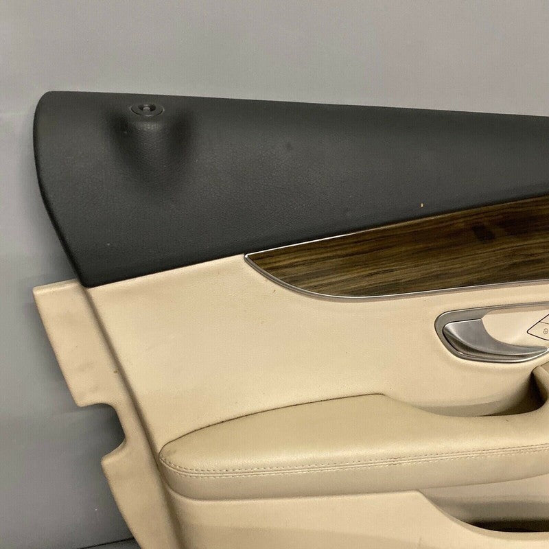 C300 MERCEDES BENZ C300 DOOR PANEL C400 LEFT DRIVER FRONT 2015 2016 2017 TAN OEM