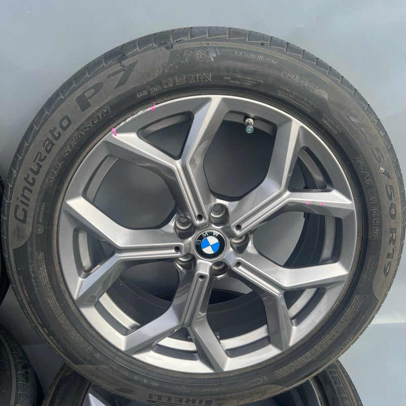 BMW X3 X4 WHEEL RIM SET 19 INCH 2018 2019 2020 2021 2022 2023 2024 OEM