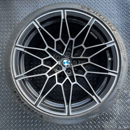 7882868 BMW M3 WHEEL RIM SET 19 & 20 INCH M4 G80 2021 2022 2023 2024 2025 OEM 7882868