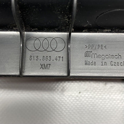 8Y5863471 AUDI A3 S3 REAR TRUNK END SILL 2022 2023 OEM 8Y5863471
