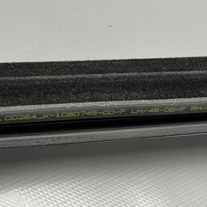 1080745-50-F TESLA MODEL 3 DOOR WINDOW MOLDING LEFT REAR 2017 2018 2019 2020 OEM 1080745-50-F