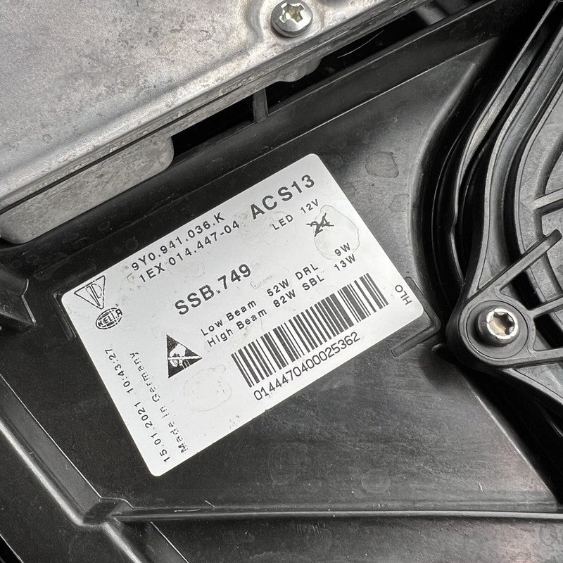 9Y0941036K PORSCHE CAYENNE GTS HEADLIGHT RIGHT PASSENGER 2019 2020 2021 OEM 9Y0941036K