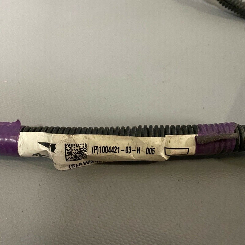 1004421-03-H TESLA MODEL S WIRING HARNESS REAR BUMPER PARKING 2012 2013 2014 OEM